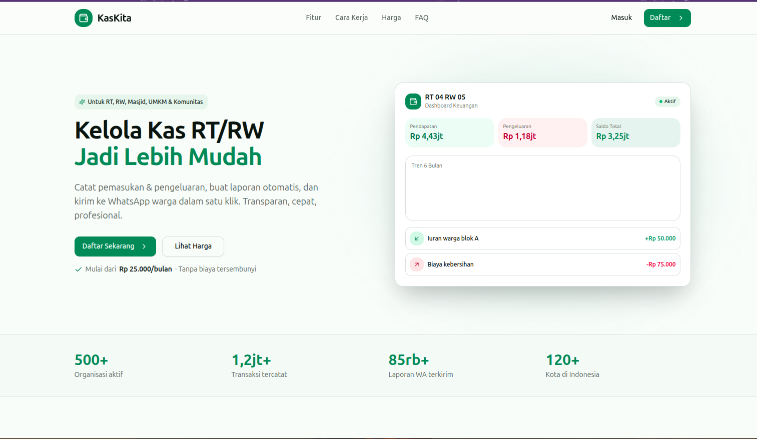 Tangkapan layar KasKita
